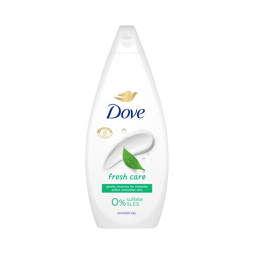 DOVE Fresh care Gel limpieza delicada para ducha o baño 750 ml.