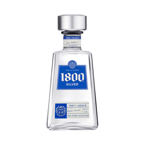 1800 Silver Tequila reserva botella de 70 cl.