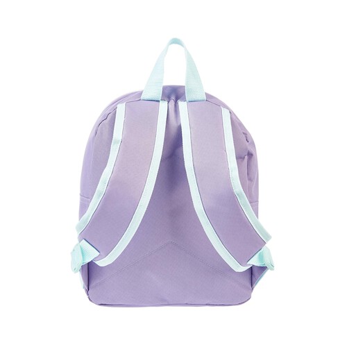 Mochila infantil, FROZEN, varios compartimentos, color morado, ALCAMPO.