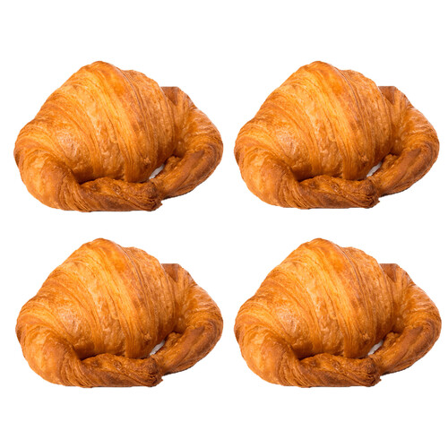 Croissant de mantequilla, 4 uds, 250g.