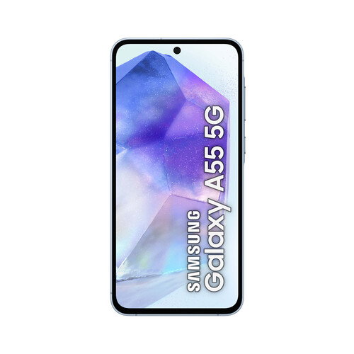 SAMSUNG Galaxy A55 5G azul, 128GB + 8GB, móvil 17cm (6,6). SM-A556BLBAEUB