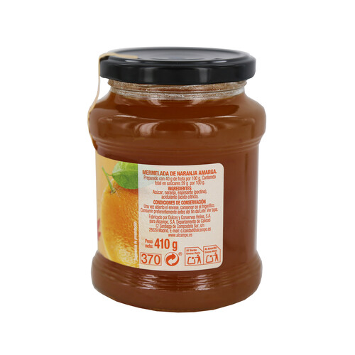 PRODUCTO ALCAMPO Mermelada de naranja amarga PRODUCTO ALCAMPO 410 g.