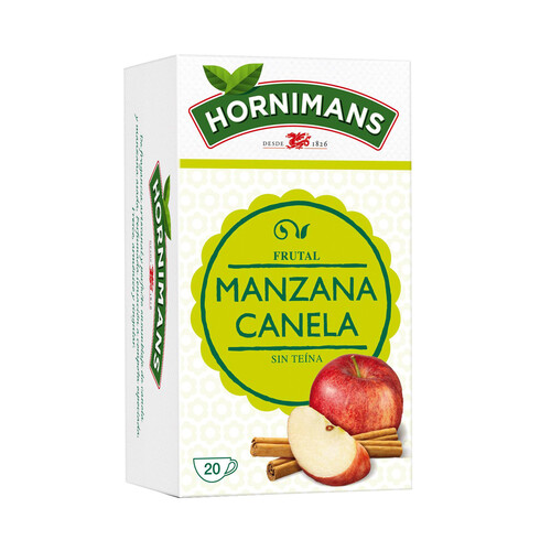 HORNIMANS Infusion de manzana, canela e hibisco 20 uds. 40 g,