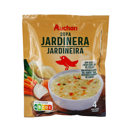 PRODUCTO ALCAMPO Sopa jardinera con conchitas 80 g.