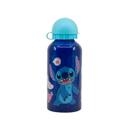 Botella aluminio pequeña Stitch 400ml.