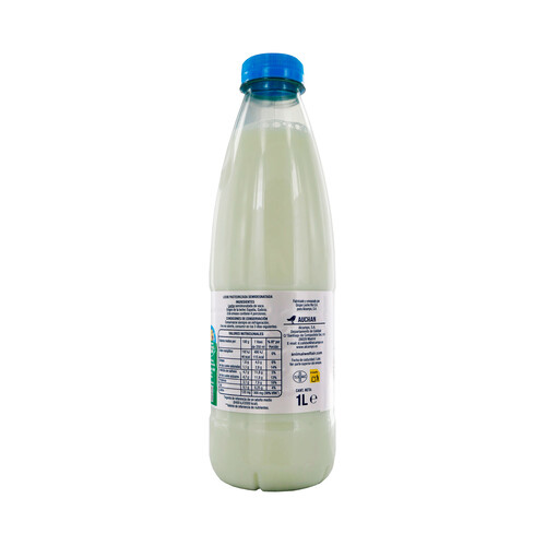 ALCAMPO CULTIVAMOS LO BUENO Leche de vaca semidesnatada fresca, de origen española 1 l.