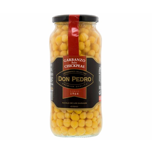 DON PEDRO Garbanzos cocidos Baby DON PEDRO 400 g