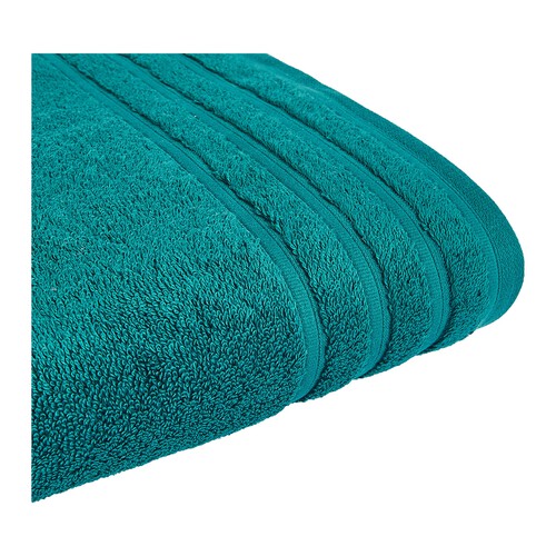 Toalla de baño 100% algodón color verde agua, densidad de 500g/m², ACTUEL.
