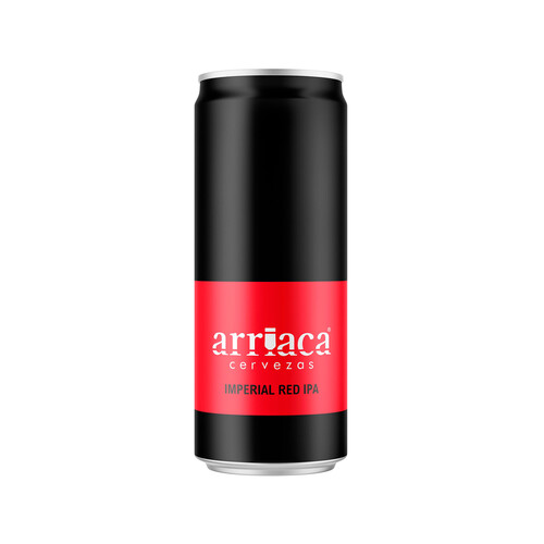 ARRIACA IMPERIAL RED IPA Cerveza lata 33 cl.