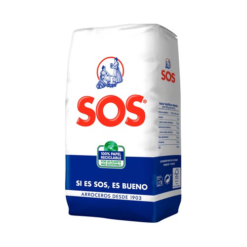 SOS Arroz Redondo SOS 500 g.