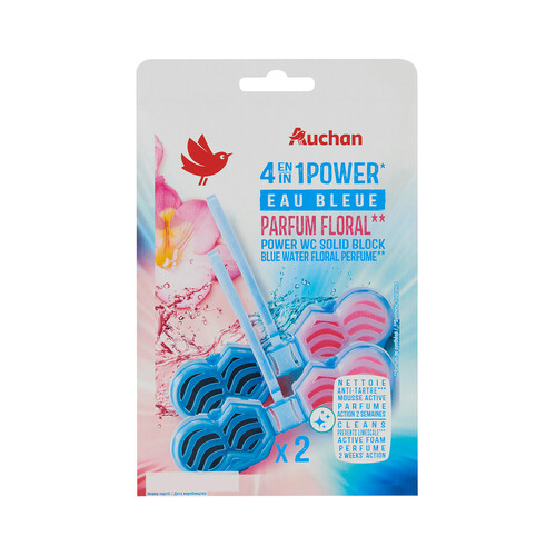 PRODUCTO ALCAMPO Power balls wc 4 en 1 floral-agua azul 2 uds.