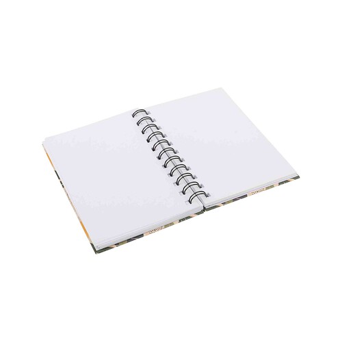 Cuaderno A6 80G 80H Espiral Tapa Carton Hojas Blanco PRODUCTO ALCAMPO