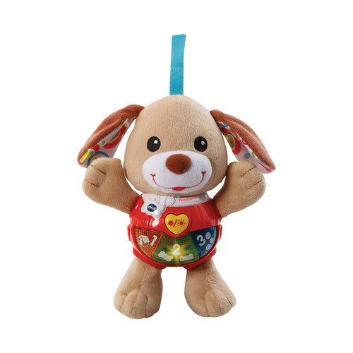 Pequeperrito. Peluche interactivo con canciones, voces y actividades que estimulan al bebé VTech Baby. Edad recomendada desde 3-36 meses