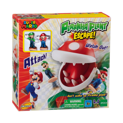 Juego de mesa infantil de azar Piranha Plant, de 2 a 4 jugadores, SUPER MARIO.