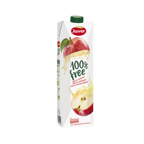 JUVER Zumo manzana, bebida 100% Free JUVER 1 l.