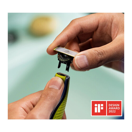 PHILIPS Oneblade 360 Recambio de cuchilla para maquinillas de afeitar (cara y cuerpo).
