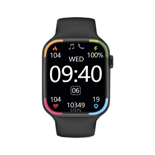  KSIX URBAN Smartwatch 4 mini, color negro.