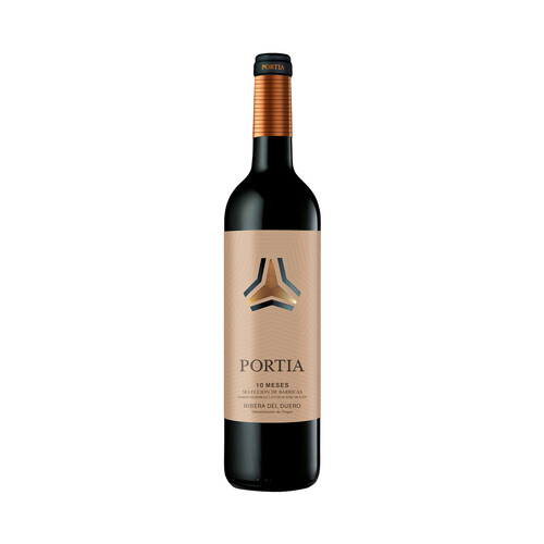 PORTIA Selección de barricas Vino tinto roble con D.O. Ribera del Duero botella 75 cl.