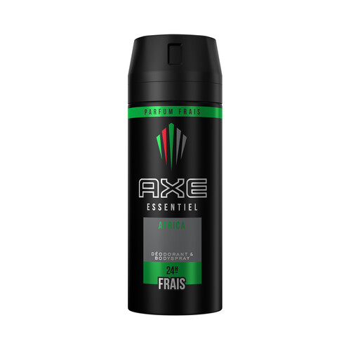 AXE Essential Africa Desodorante en spray para hombre con protección antitranspirante hasta 24 horas 150 ml.