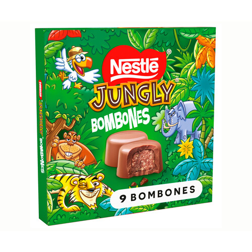 NESTLÉ Bombones jungly 116 gr.