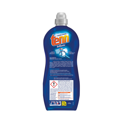 TENN Brillante Limpiahogar universal de secado rápido con bioalcohol 1250 ml.