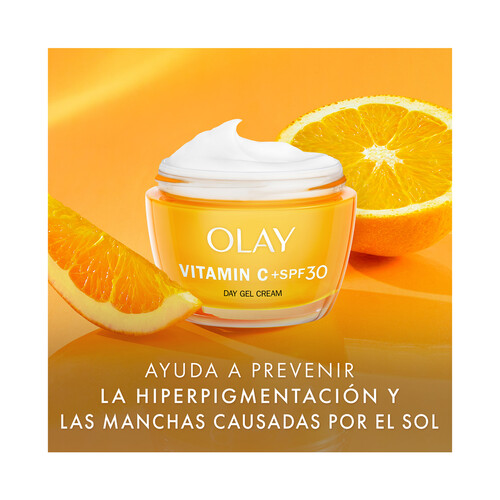 OLAY Vitamin C Crema de día con FPS 30 y acción anti manchas 50 ml.