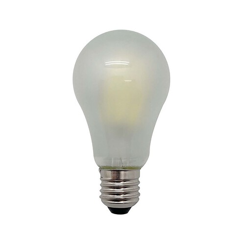 Bombilla Led E27 clase A, 7,2W=100W, luz cálida, 1521lm, cristal mate, PRODUCTO ALCAMPO