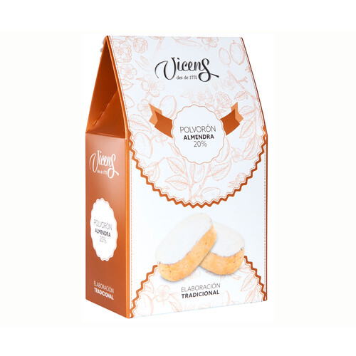 VICENS Polvorón almendra 300 g.