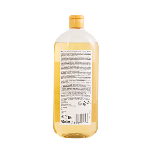 COSMIA Gel para baño o ducha con perfume tropical 750 ml.