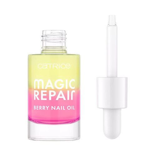 CATRICE Magic repair berry Aceite de uñas bifásico para el cuidado y reparación uñas y cutículas.