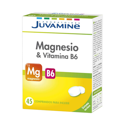 JUVAMINE Magnesio + Vitamina B6 45 Comprimidos