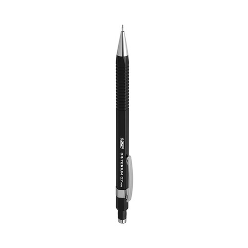 Portaminas Bic Criterium de 0.7mm + 12 minas con goma de borrar. BIC.