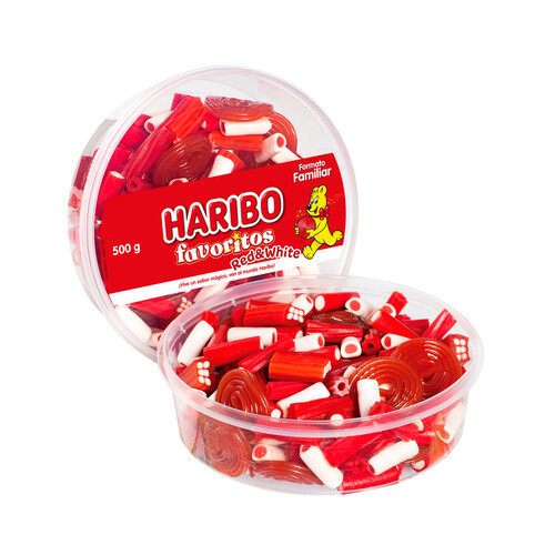 HARIBO Favoritos Mix de golosinas blandas red 500 g.