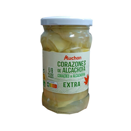 PRODUCTO ALCAMPO Corazones de alcachofa 6/8 piezas 165 g.