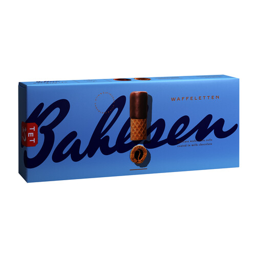 BAHLSEN Waffeletten Galletas barquillos con chocolate 100 g.