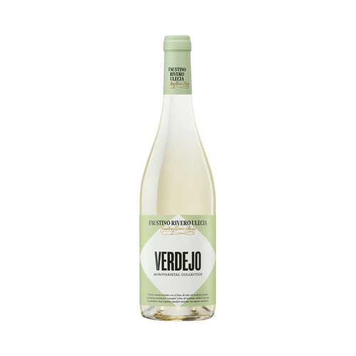 FAUSTINO RIVERO ULECIA  Vino blanco con D.O. Vinos de la Tierra de Castilla botella 75 cl.