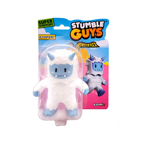 STUMBLE GUYS Figura elástica Monsterflex, modelos surtidos.