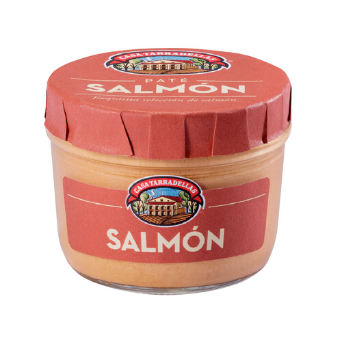 CASA TARRADELLAS Paté de salmón CASA TARRADELLAS frasco de 125 g.