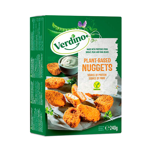VERDINO Crispy nuggets vegetales 240 g.
