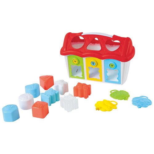 Casita con bloques para encajar ONE TWO FUN ALCAMPO.