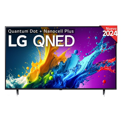 Televisión 165,1cm (65) LG QNED 65QNED80T, 4K, SmartTV, webOS24, 3 HDMI, USB, Bluetooth.