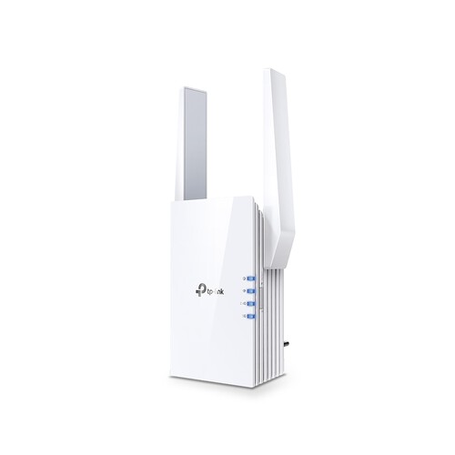 Extensor de Cobertura Wi-Fi 6 AX1500 TP-LINK RE505X , WI-Fi-6 , 2 Antenas, 1,5Gps, 1 Puerto Gigabit.