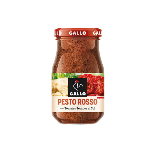 GALLO Salsa Pesto Rosso con tomates secados al solGALLO 190 g