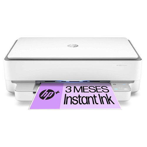 Impresora multifunción tinta HP Envy 6030e 2K4U7B, WiFi, USB, 3 meses impresión Instant Ink.