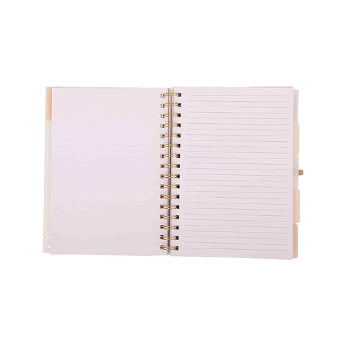 Cuaderno A5 80G 120H+5 Sep. Tp Hojas Raya/Blanco FSC PRODUCTO ALCAMPO