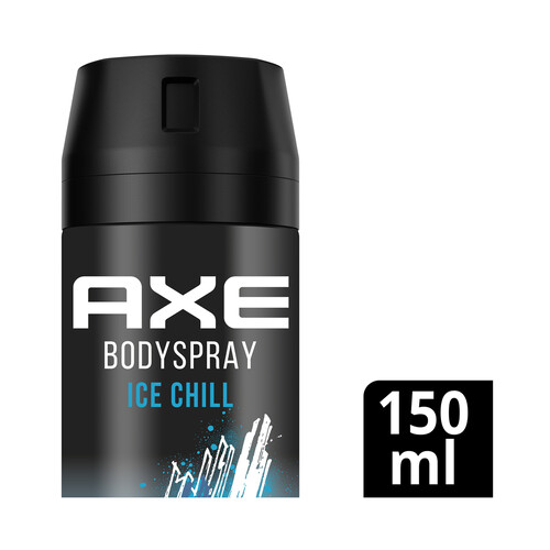 AXE Ice chill Desodorante en spray para hombre con protección antitranspirante hasta 48 horas 150 ml.