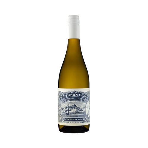 SOUTHERN OCEAN  Vino blanco elaborado en Nueva Zelanda botella 75 cl.