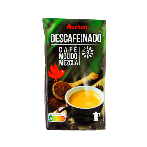 PRODUCTO ALCAMPO Café descafeinado molido mezcla intensidad 8 250 g.