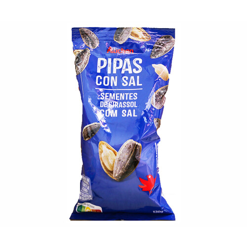 PRODUCTO ALCAMPO Pipas de girasol tostada y salada 130 g.