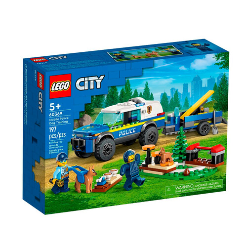 LEGO City 60369 Entrenamiento Móvil Para Perros